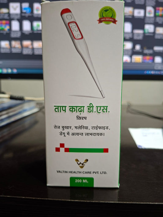 Taap Kadha DS Syrup 200 ml front packaging